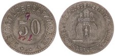 Riesenburg / Westpr., 50 Pfennig, 1917 vz 52386