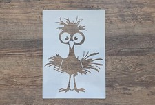 Schablone Vogel Theogart