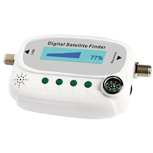 Satelliten finder mit led - satelliten,