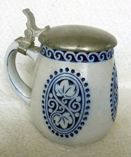ALT Humpen Bierkrug Jugendstil