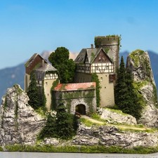 Diorama H0/TT 1:100 Burg