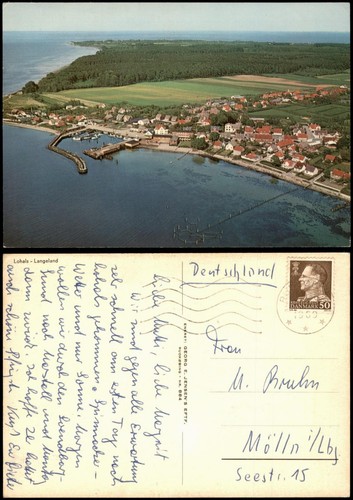 Postcard lohals langeland - postcard,