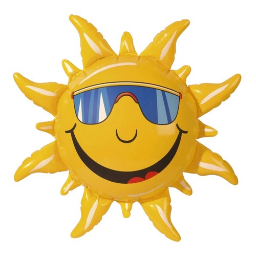 Aufblasbare sonne 60cm hawaii - sonne,