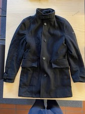 Strellson Herbst/Winter Mantel Gr. 50 Moreno 21 grau-schwarz