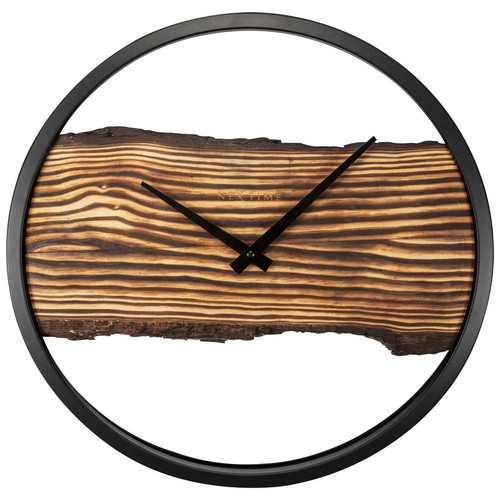 Wooden wall clock silent - wall,