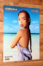 Tomb Raider III 3 / The Legend of Zelda Ocarina of Time PS1 N64 GameCube Poster 