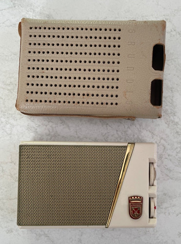 Grundig mini boy transistor - grundig, mini-boy