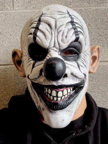 Gruselige clown maske - clown,
