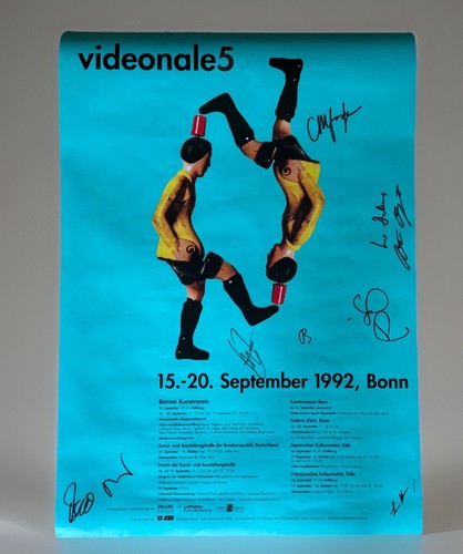 Videonale plakat 92 fluxus - videonale, 5