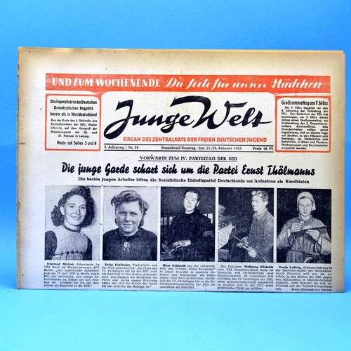 Junge welt 1954 - junge,