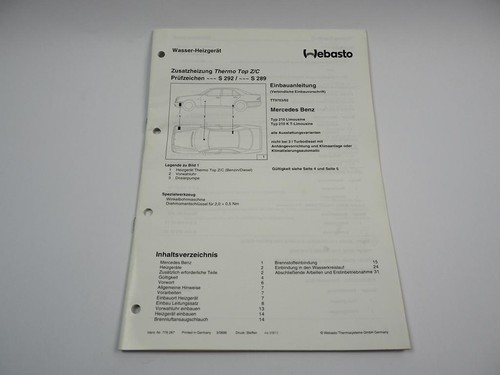 Mercedes benz klasse w210 - benz,