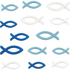 Streudeko Fische in Blau und