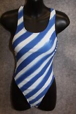 SPORTLICHER BADEANZUG SCHWIMMANZUG  GRÖSSE 36 BLAU HELLBLAU  VON ESPRIT