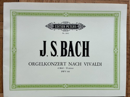 Bach orgelkonzert nach - j.,