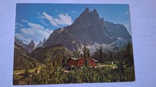 AK Dolomiten Dolomiti Talschlusshütte Fischleinboden Einserkofel Zwolferkofel