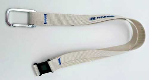 Hyundai lanyard beige - hyundai,