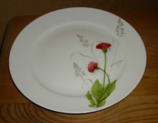 Weimar Porzellan 1 Kuchenteller, Blumendekor