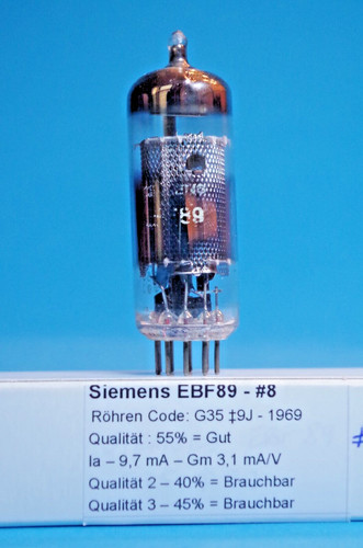 Geprüfte siemens ebf89 - geprüfte,