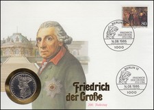 Numisbrief Friedrich der