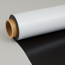 Magnetfolie weiß beschichtet