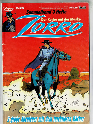 Zorro sammelband 1002 - zorro, (bastei
