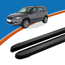 Trittbretter passend für Schweller Skoda Yeti Baujahr 05/2009-12/2017 MAJA Schwa