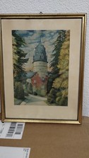 Aquarell Motiv Lippe Detmold