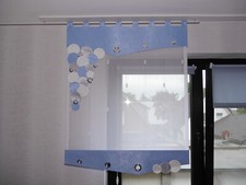 Gardinen  mit Querbehang,Neu
