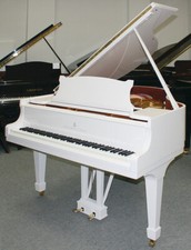 Flügel Klavier Steinway & Sons S-155, weiss poliert, restauriert, 5 J. Garantie