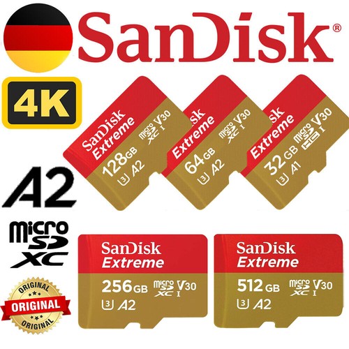 Sandisk extreme pro microsd - 4k,