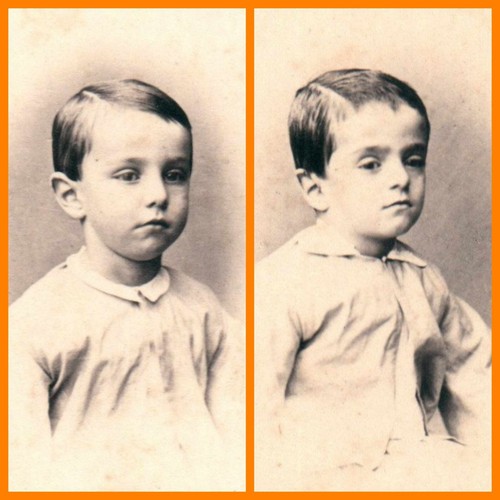 Cdv 1860 brüder - cdv,