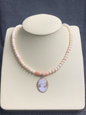 Kamee Halskette mit korallen