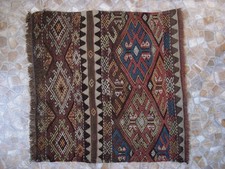 Antik Mafrash handgefertigter Kelim Sumak Shahsavan um 1900
