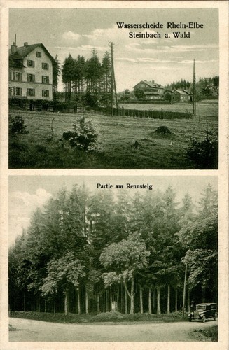 Gruss aus steinbach wald - ak,