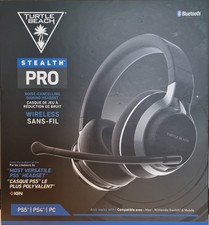 Turtle Beach Stealth Pro Gaming-Headset - Schwarz Neuwertig Ps5, Ps4, Pc