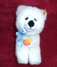 Steiff Bär Wolf Welpe Drolly Knopf Fahne 5755/22 ca 22 cm TOP