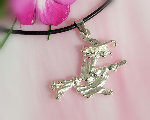 Hexen anhänger silber 925 - hexen,