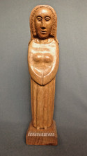 Holzskulptur "Stehende"