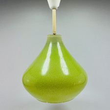 DDR Deckenlampe Glas Grün