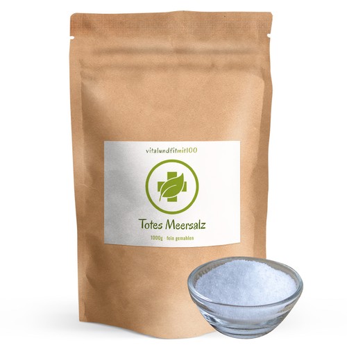 Totes meer salz 1000g fein - meer,