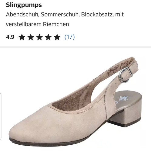 Slingpumps rieker - slingpumps,