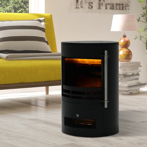 Homcom led elektrokamin - homcom,