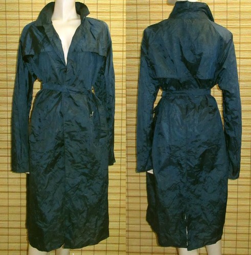 Blauer regenmantel raincoat - regenmantel,