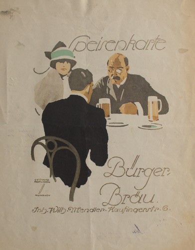 München bürger bräu - bürger, wilhelm