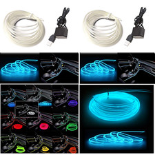 Flexibel schneidbarer EL-Draht | USB-Controller | 3M Neonbeleuchtung