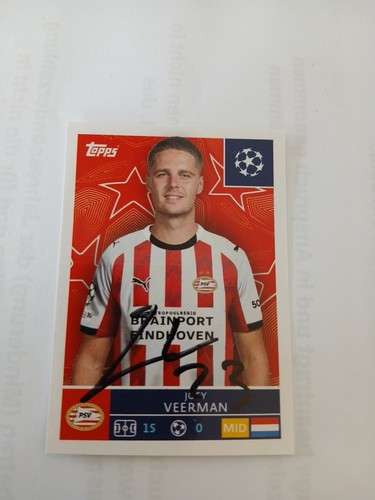 Topps sticker signiert joey - topps,