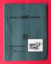 LANZ Mannheim Ersatzteile