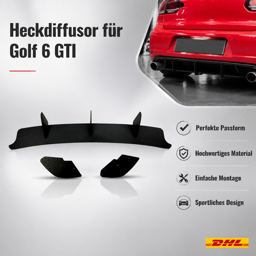 Heckschürze gti optik - heckschürze, gti-optik