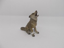 Bullyland Tier 63392 Animal World Wolf heulend Waldtier  ca. 8,5 cm Figur Forest