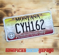 USA Nummernschild/Kennzeichen/license plate * Montana Cheyenne Native Indian * 